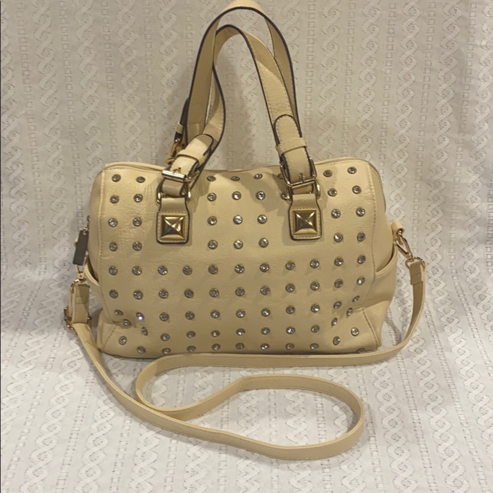 Like New Leather Studded Purse